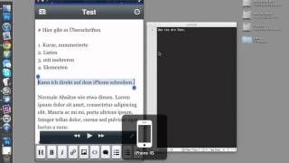 ifunde  quot1Keyboardquot gibt die MacTastatur an das iPhone weiter [upl. by Haakon]