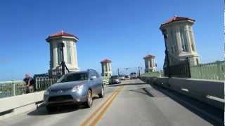 BMW Motorcycle ride over the bridge in St Augustine FL [upl. by Adnolat402]