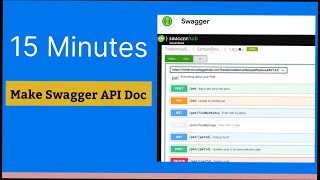 Swagger API documentation tutorial for beginners 2023 [upl. by Nysa745]