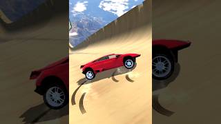 Lamborghini Car Crashing 28  Mega Car Crash Simulator  shorts gaming mysterxgaming [upl. by Ahseela]