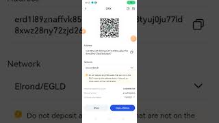 DRX DEPOSIT ADDRESS ON GATEIO FULL METHOD shorts [upl. by Elamor]