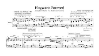 quotHogwarts Foreverquot  Harry Potter and the Sorcerers Stone Score Reduction amp Analysis [upl. by Yentuoc86]