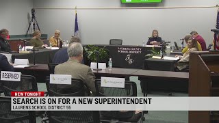 Laurens District 55 begins search for new superintendent [upl. by Jardena631]