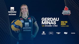 Gerdau Minas x Brasília Vôlei  Campeonato Mineiro Walewska Oliveira [upl. by Sherrill]