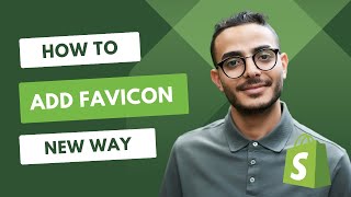 How To Add A Favicon To Your Shopify Store 2023 [upl. by Gibbs]