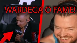 Wardega ogląda konferencje FAME MMA [upl. by Eatnad367]