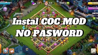 Clash Of Clans Mod Apk v1651717❗Gameplay COC Hack  Unlimited Gems amp Unlimited Resources COC MOD [upl. by Esiouqrut]