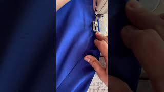 grommet curtain making sewingtechniques sewinglove beautifulcurtain [upl. by Irrep]