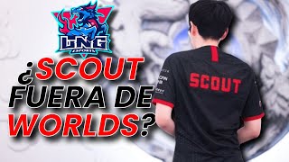 ¿SCOUT SE QUEDA SIN WORLDS ¿LNG JUGARÁ SIN MID [upl. by Aener]