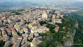 Beautiful Orvieto  AERIAL DRONE 4K VIDEO [upl. by Denoting]