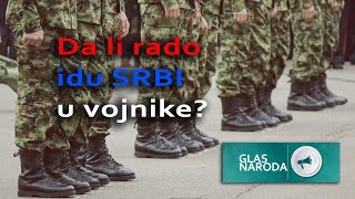 GLAS NARODA Da li rado idu Srbi u vojnike [upl. by Tannie]