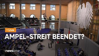 LIVE Bundestag stimmt endgültig über Haushalt 2024 ab [upl. by Akinej]