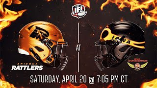 Arizona Rattlers at Iowa Barnstormers [upl. by Anett]