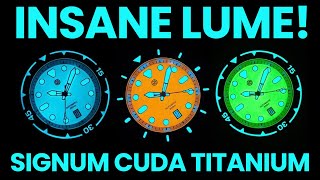 INSANE LUME The Signum Cuda Titanium COMPETITION NOW CLOSED [upl. by Allerbag855]