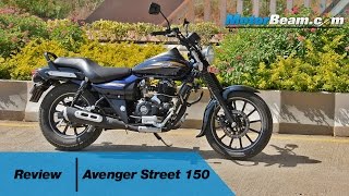 Bajaj Avenger 150 Street Review  MotorBeam [upl. by Icyac11]