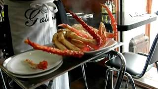 Centolla Chilena King Crab RESTAURANTE EL GALEON [upl. by Aenaj]