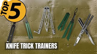 TOP 5 Best Butterfly Knife Trainer [upl. by Ayim]