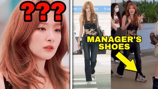 Red Velvet’s Seulgi issues apology for wearing manager’s shoes kpop [upl. by Thomasine]