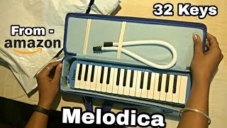 Best Melodica Unboxing amp Review Havana Hindi  From Amazon  32 Keys Melodica For Beginners [upl. by Adlog]