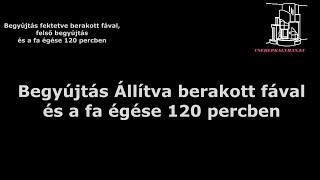 6 Tüzelés és begyújtás a cserépkályhába két változata [upl. by Hillell]