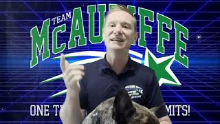 Team McAuliffe Morning Announcements 9824 [upl. by Douglas]