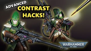 Contrast Hacks Aeldari Rangers Painting Tutorial for Warhammer 40k  How to Paint BielTan Eldar [upl. by Gustavo312]