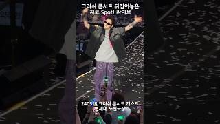 크러쉬 콘서트 뒤집어놓은 지코 Spot 라이브 240518 크러쉬 콘서트 게스트 ZICO live crush zico spot [upl. by Halik]