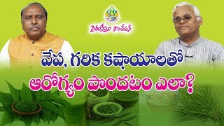 Neem leaves and Garika kashayalu  Health Benefits  Dr Khader Valli  Rythunestham [upl. by Dickey129]