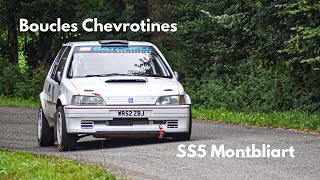 Boucles Chevrotines 2024 SS5 Montbliart  Scott Barnes amp Andy Hall  Peugeot 106 Rallye Onboard [upl. by Nocaj71]