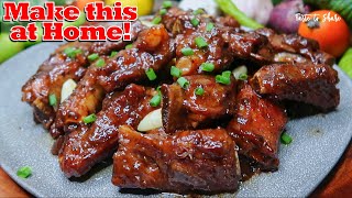 Tasty SECRET to a Delicious Pork RIBS recipe that melts in your mouth 💯 SIMPLE WAY to COOK Pork rib [upl. by Aidahs]