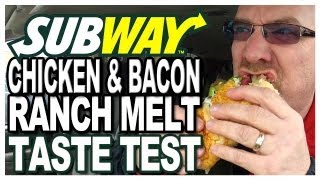 Subway Chicken amp Bacon Ranch Melt Taste Test  KBDProductionsTV [upl. by Attenauqa85]