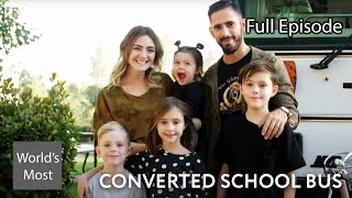 Living in a School Bus  Full Episode  Worlds Most Extraordinary Families  S01 E06 [upl. by Ashli864]