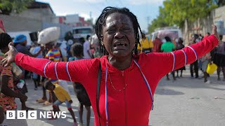 PortauPrince Haitis capital city taken hostage by brutal gangs  BBC News [upl. by Jodee]