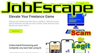 jobescapeme Review  Is jobescape Legit or Scam [upl. by Savadove]