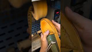 Shoe Finishing menshoes fashion [upl. by Adiazteb]