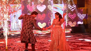 Sangeet Couple Dance  Bride and Groom  Bollywood  Teri Ore Channa Ve Nach Baliye [upl. by Nabalas366]