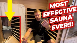 This 200 F Infrared Sauna Is Better Than ANY Finnish Traditional Steam Sauna [upl. by Ivel]