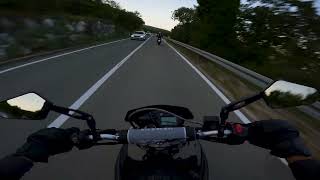 Exploring limits  YAMAHA XT660X  AKRAPOVIČ 4K [upl. by Uund]