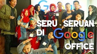 Gen Halilintar Seru seruan Di Google Office [upl. by Atikat]