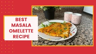 Masala Omelette Recipe  Indian Style  Easy Breakfast  5 Food Makers [upl. by Miltie]