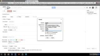 One minute training Creating appointments in Google Calendar [upl. by Anissa]