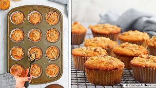 Carrot Muffins with Almond flour  Almond Fluor Carrot Muffins [upl. by Laitselec244]