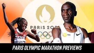 Who Will Win in Paris  Our 2024 Olympic Marathon Previews [upl. by Weihs372]