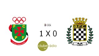 FC PAÇOS DE FERREIRA 1 X 0 BOAVISTA FC  LIGA NOS 201415  RELATO RÁDIO CLUBE [upl. by Maurilia]