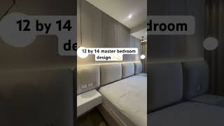 12 by 14 master bedroom design✨bedroomdesign bedroom delhi interior [upl. by Naharba]