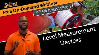 Free On Demand Webinar Solinst Level Measurement Devices with Nicholas Wilson [upl. by Esinev]