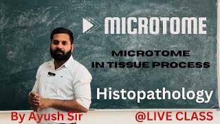 Microtomy l Block Cutting l microtome l Paraffin Section l types of Microtome In Histopathology [upl. by Tomlinson]