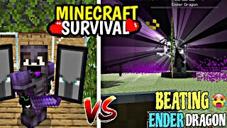 CAN I BEAT ENDER DRAGON IN MINECRAFT  MINECRAFT SURVIVAL EP 23《U GAMERZ》minecraft [upl. by Magee]