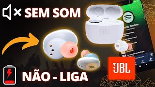 RESOLVIDO FONE SEM FIO SEM SOM LADO ESQUERDO  NÃO CARREGA  JBL Tune 100TWS120TWS220TWS225TWS [upl. by Siramed520]