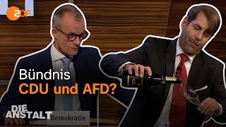 Ist Friedrich Merz der AfD gegenüber etwa nicht abgeneigt  Die Anstalt [upl. by Hammer]